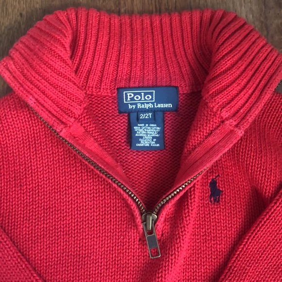 Polo by Ralph Lauren boys sweater size 2T - Picture 4 of 5